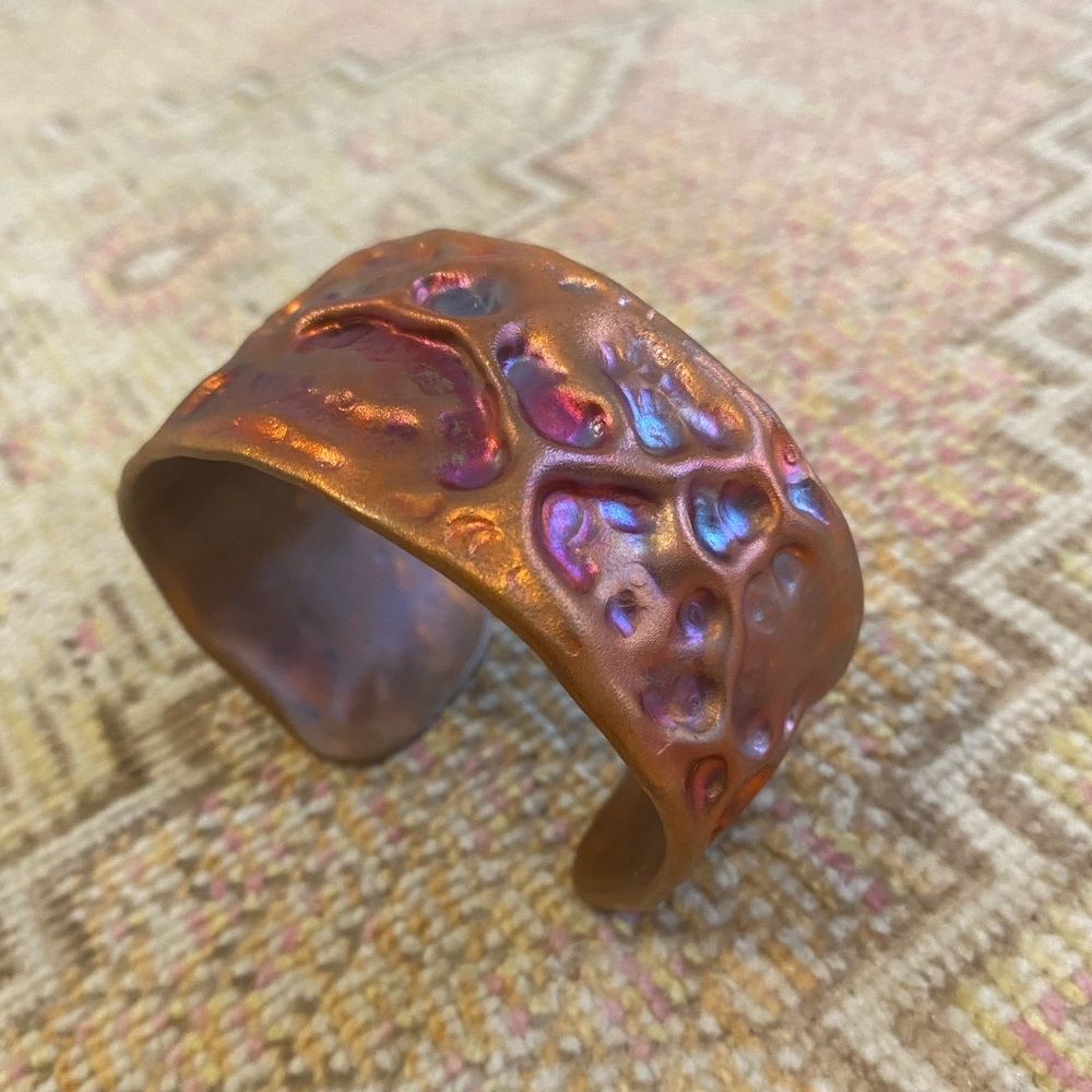 Handmade Copper bracelet cuff